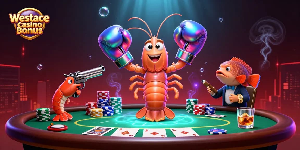 Le bonus WestAce Casino offre des tours gratuits au poker vibrant et soutenu par un décor océanique.